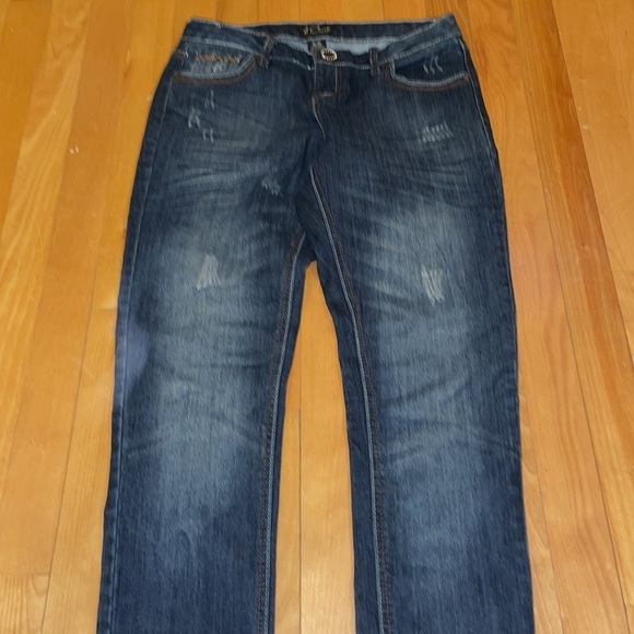 Women’s Z Curve by ZCO Premium Bling Blue Jeans Size 5/6 - Picture 6 of 16